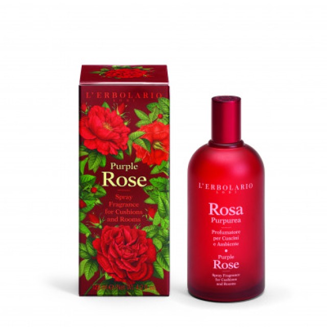 LERBOLARIO Αρωματικό χώρου σε σπρέι Rosa Purpurea 125 ml