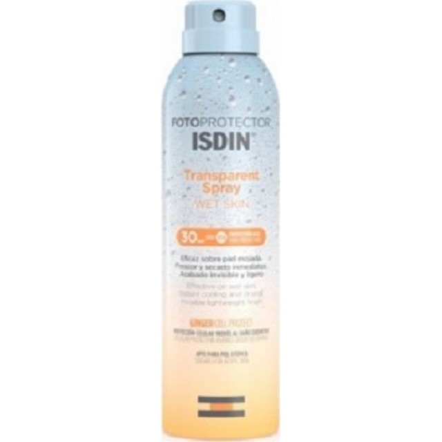 Fotoprotector ISDIN Transparent Spray Wet Skin SPF 30 250ml