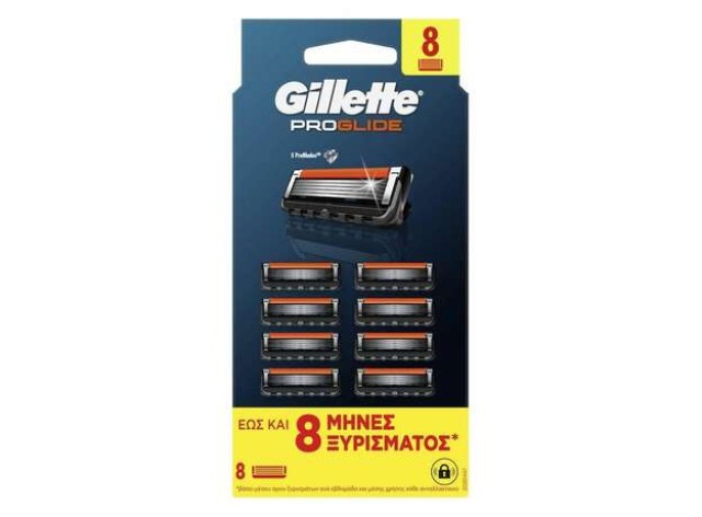 Gilette Proglide Fusion Ανταλλακτικά 1×8 τεμ