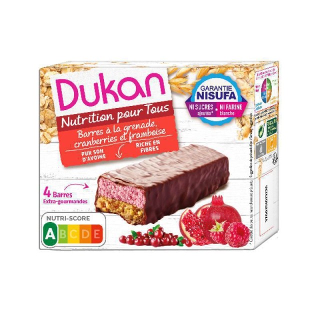 Dukan Γκοφρέτες βρώμης με Σοκολάτα & Μούρα 120gr