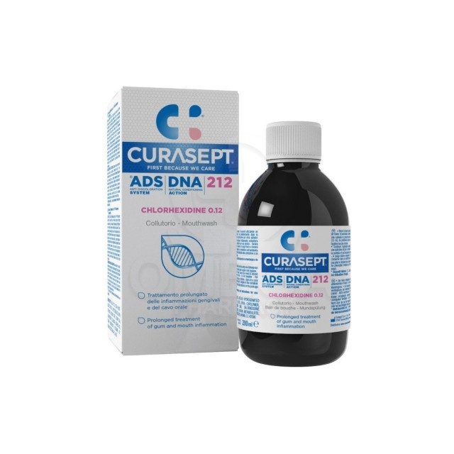 CURASEPT ADS 212 Chlorhexidine 0.12 Στοματικό Διάλυμα 200ml