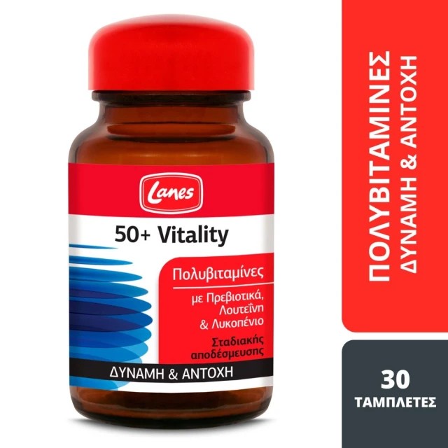 Lanes Multi 50+ Vitality 30Tabs