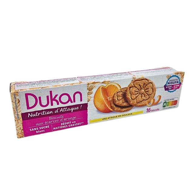 Dukan Μπισκότα Με Πορτοκάλι 132gr