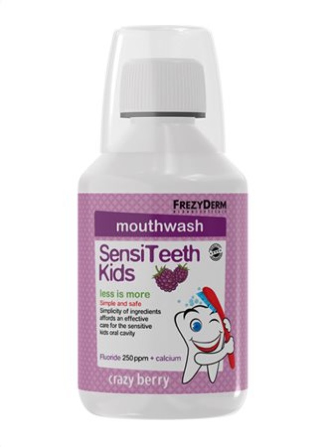 FREZYDERM SENSITEETH KIDS MOUTHWASH Στοματικό Διάλυμα για Παιδιά