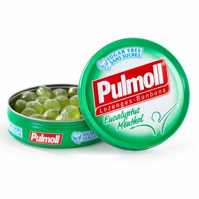 PULMOLL W/O SUG.EUCA GREE 1 50 καραμέλες ευκάλυπτο