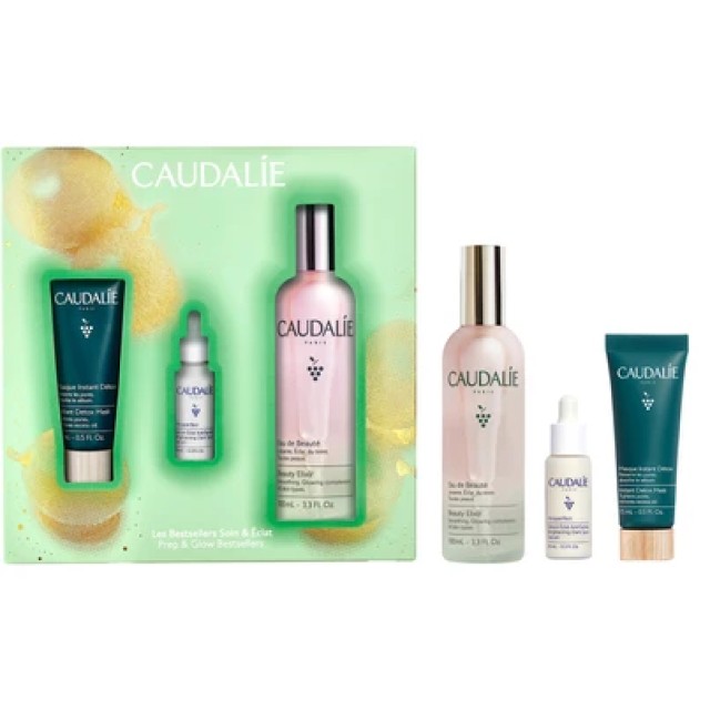 Caudalie Promo Face Mist Beauty Elixir 100ml & Δώρο Instant Detox Mask 15ml & Δώρο Brightening Dark Spot Serum 10ml