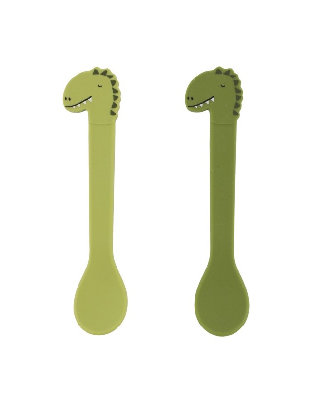 TRIXIE SILICONE SPOON 2-PACK - MR. DINO ΚΟΥΤΑΛΙΑ ΣΙΛΙΚΟΝΗΣ