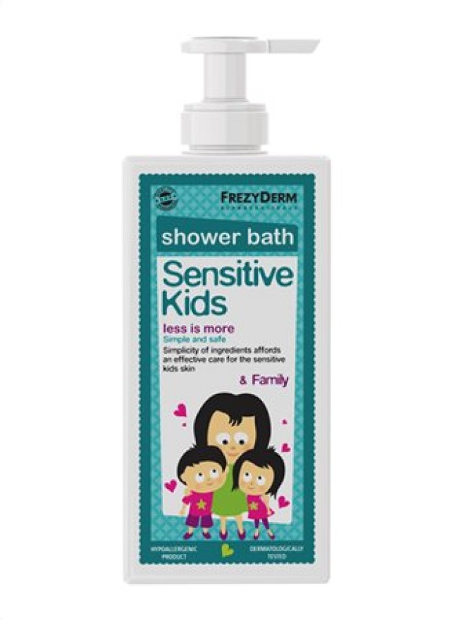 FREZYDERM SENSITIVE KIDS SHOWER BATH Παιδικό Αφρόλουτρο