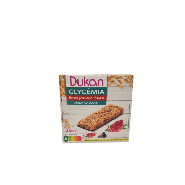 Dukan Glycemia Μπάρες Με Ρόδι Και Σοκολάτα 3Χ90gr