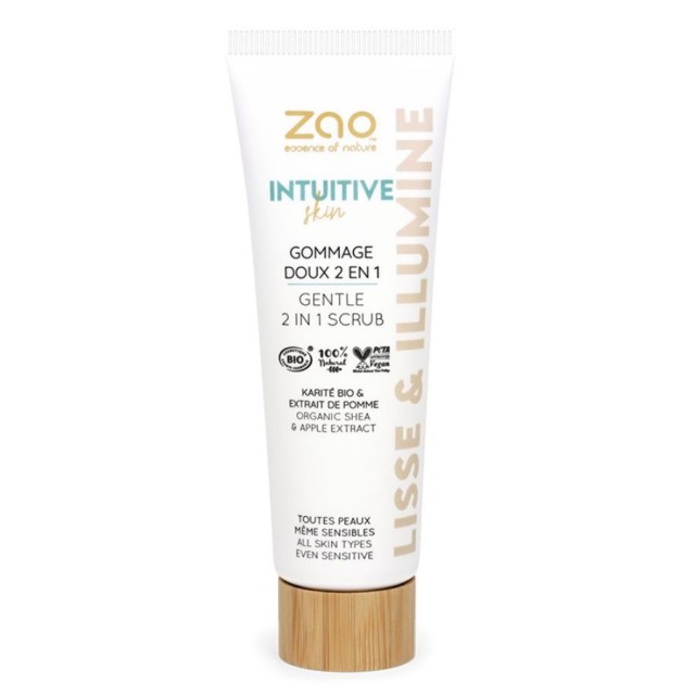 Zao Organic Gentle Scrub 2 in 1