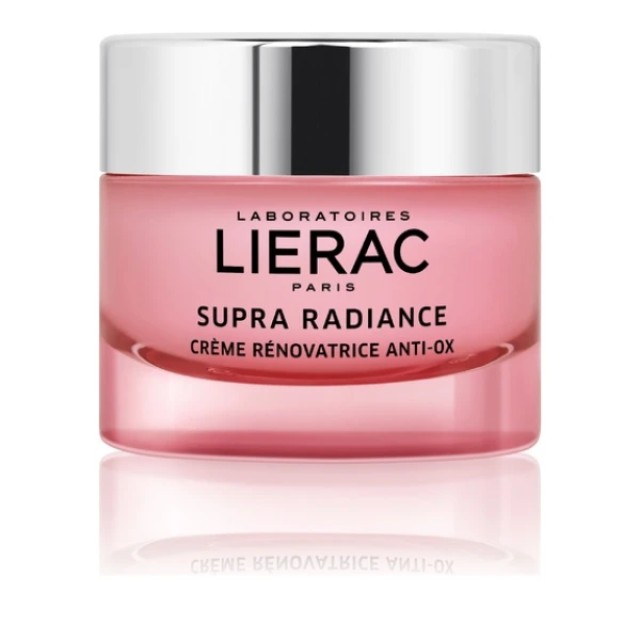 Lierac Supra Radiance Anti-ox Renewing Cream, Κρέμα Ανανέωσης Κανονικές/Ξηρές Επιδερμίδες 50ml