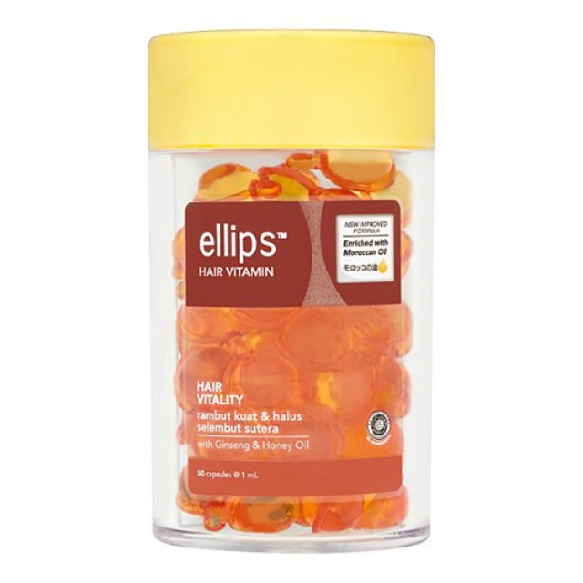 ELLIPS Hair Vitality Αμπούλες Μαλλιών Ενδυνάμωσης, 50x1ml