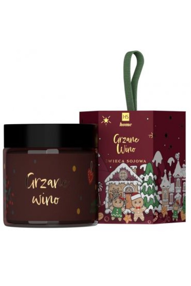 CHRISTMAS SOY CANDLE MULLED WINE 100ML