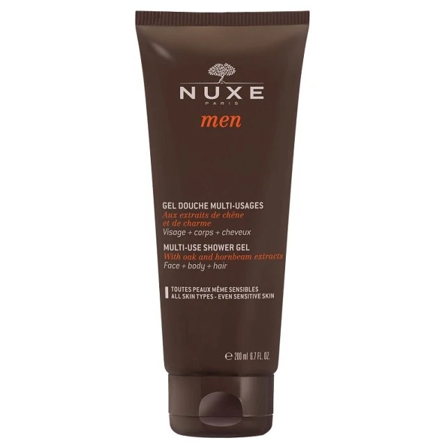 Nuxe Men Αφρόλουτρο για Σώμα, Μαλλιά & Πρόσωπο 200ml