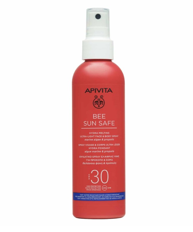 Apivita Bee Sun Safe Hydra Melting Ultra-Light Face & Body Spray SPF30 200ml