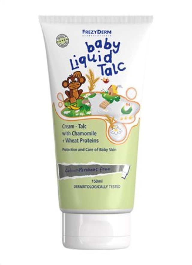 FREZYDERM BABY LIQUID TALC Κρέμα Talc