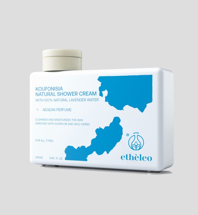 Etheleo Koufonisia Natural Shower Cream 250 ml