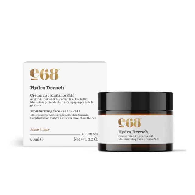 E68 Hydra Drench Moisturizing 24h Face Cream 50ml (Ενυδατική Κρέμα Προσώπου)