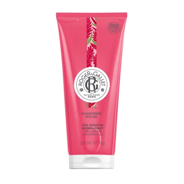 Roger & Gallet Gingembre Rouge Αφρόλουτρο 200ml