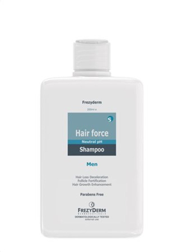 FREZYDERM HAIR FORCE SHAMPOO MEN Σαμπουάν για την Ανδρική Τριχόπτωση