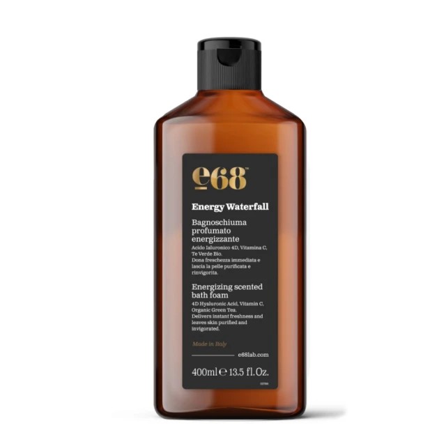 E68 Energy Waterfall Energizing Scented Bath Foam 400ml