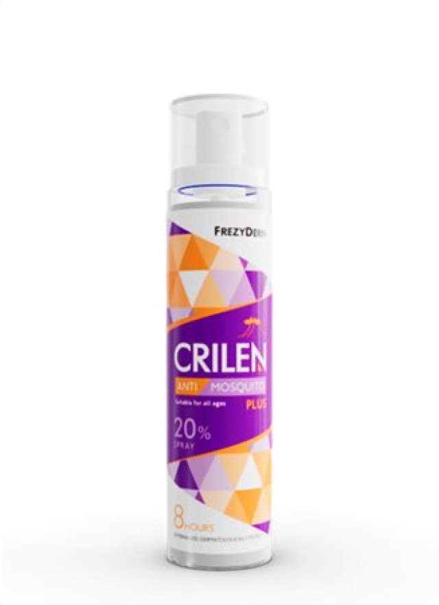 FREZYDERM CRILEN ANTI-MOSQUITO PLUS SPRAY 20% για προστασία από Κουνούπια