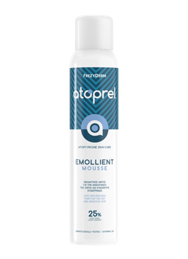 FREZYDERM ATOPREL EMOLLIENT MOUSSE Μαλακτικός Αφρός