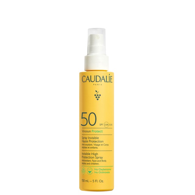 Caudalie Vinosun Protect Invisible High Protection Spray Spf50, 150ml