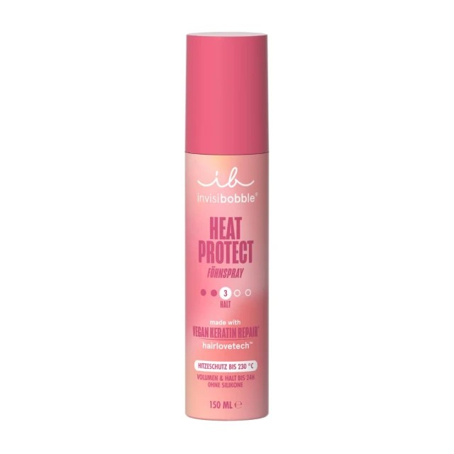 Invisibobble Hair Styling Heat Protect Θερμοπροστατευτικό Dry Spray Μαλλιών έως και 230°C 150ml