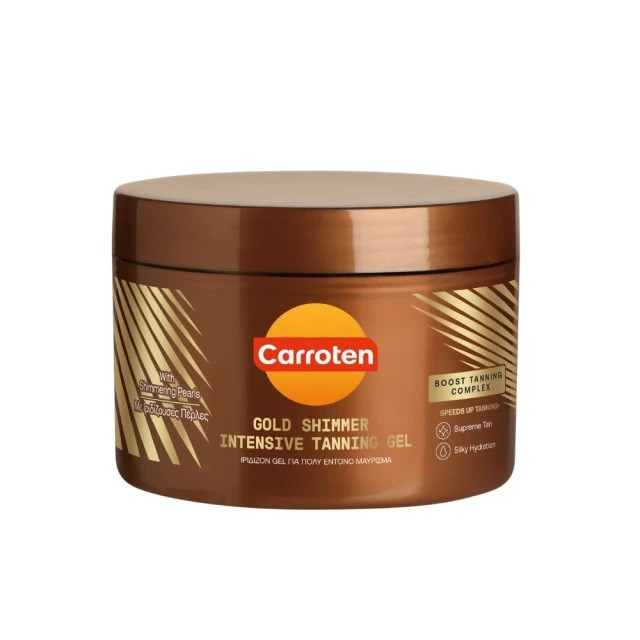 Carroten Gold Shimmer Intensive Tanning Gel 150ml