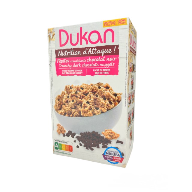 DUKAN ΔΗΜΗΤΡΙΑΚΑ ΜΕ ΚΟΜΜΑΤΙΑ ΣΟΚΟΛΑΤΑΣ 350G