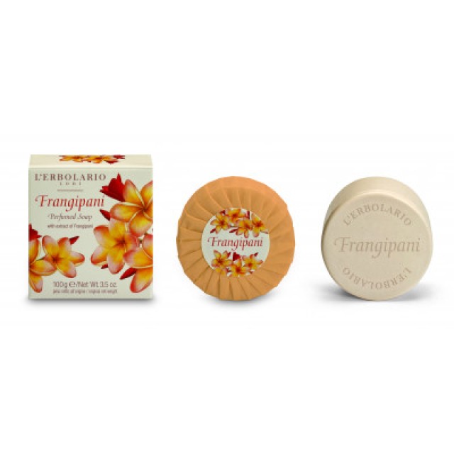 FRANGIPANI SAPONE ΡROFUMATO (ΑΡΩΜΑΤΙΚΟ ΣΑΠΟΥΝΙ) 100gr