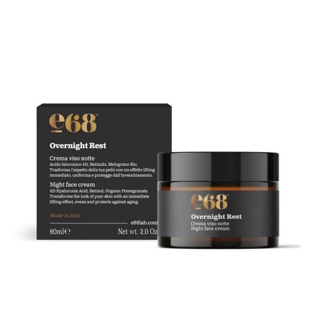 E68 Overnight Rest Night Face Cream 50ml (Αντιρυτιδική Κρέμα Νύχτας)