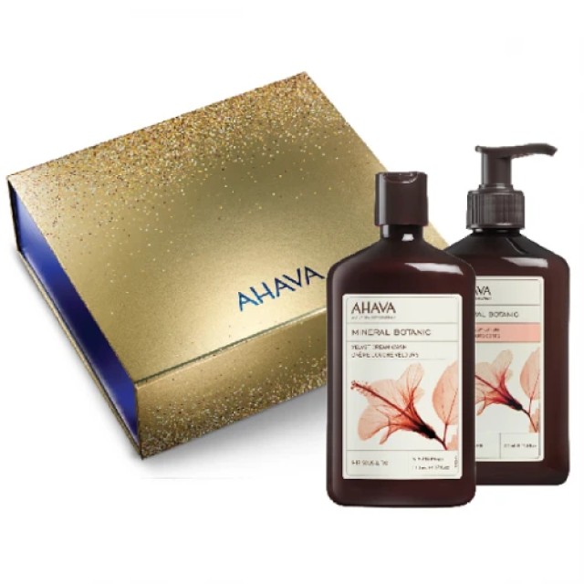 AHAVA PROMO MINERAL BOTANIC CREAM WASH 500ml & BODY LOTION 500ml