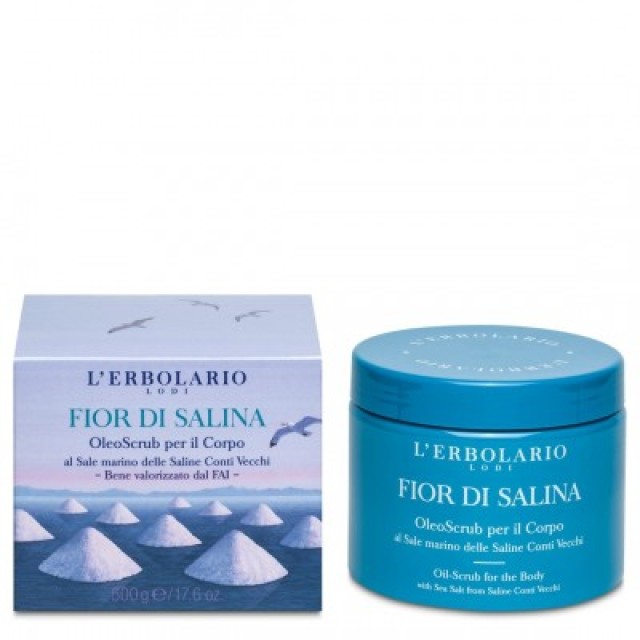 LERBOLARIO Scrub σώματος Fior di Salina 500gr