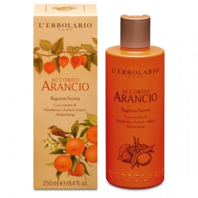 LERBOLARIO Αφρόλουτρο Accordo Arancio Αφρόλουτρο 250ml