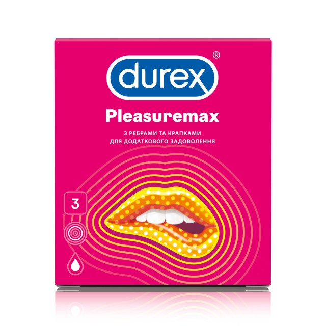 DUREX PLEASUREMAX 3 RB ΤΕΜ