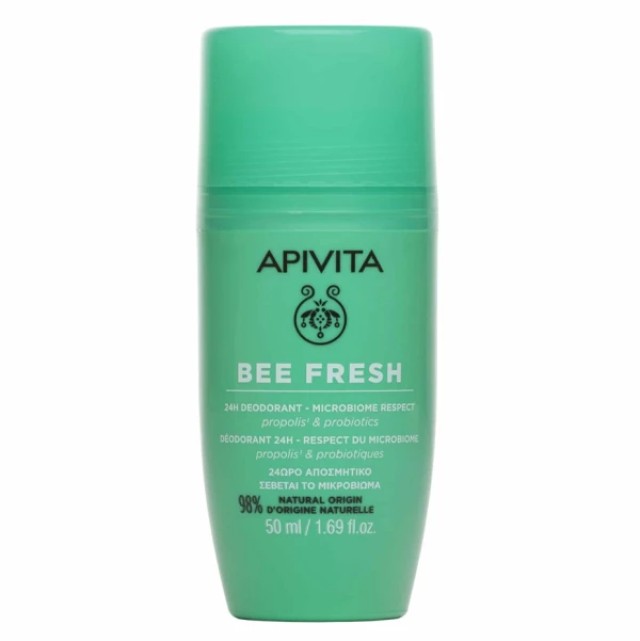 Apivita Bee Fresh Αποσμητικό 24h Roll-On 50ml