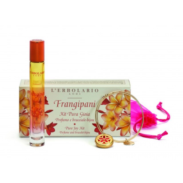 lerbolario Frangipani Kit Pura Gioia parfume 15ml+βραχιολι