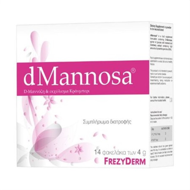 FREZYDERM dMANNOSA Συμπλήρωμα Διατροφής για το Ουροποιητικό Σύστημα