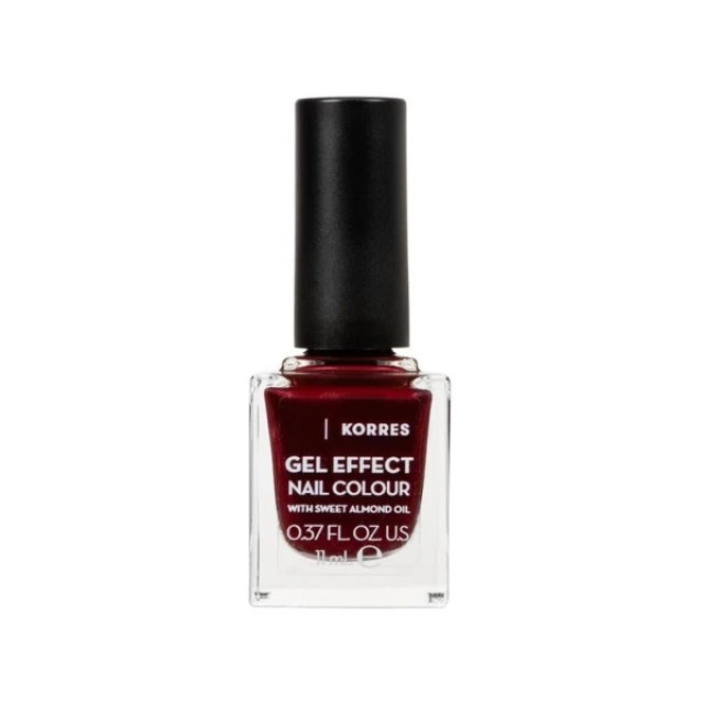 Korres Gel Effect Nail Colour 55 Pomegranate, 11ml