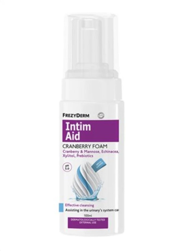 Frezyderm Intim Aid Cranberry Foam, 100ml