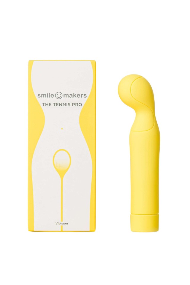 Smile Makers Vibrator “The Tennis Pro” Ergonomic G-Spot Vibrator Rechargeable