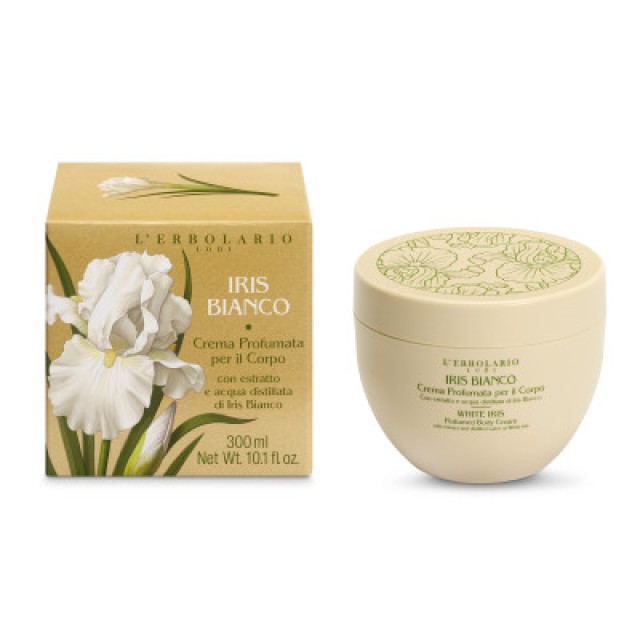 LERBOLARIO Κρέμα σώματος Iris Bianco 300ml